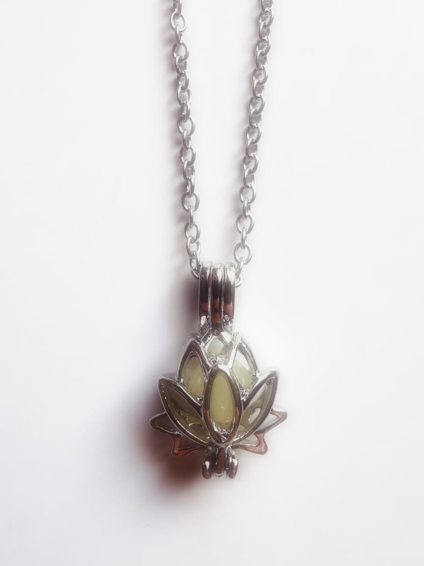 Collar de flor de loto - luminoso - Imagen 3