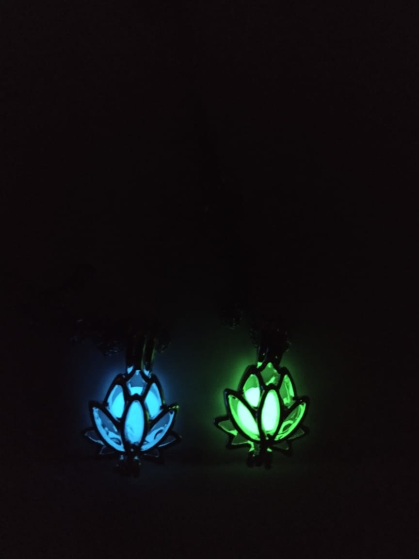 Collar de flor de loto - luminoso - Imagen 2