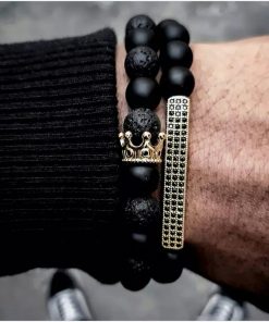 Pulsera con corona