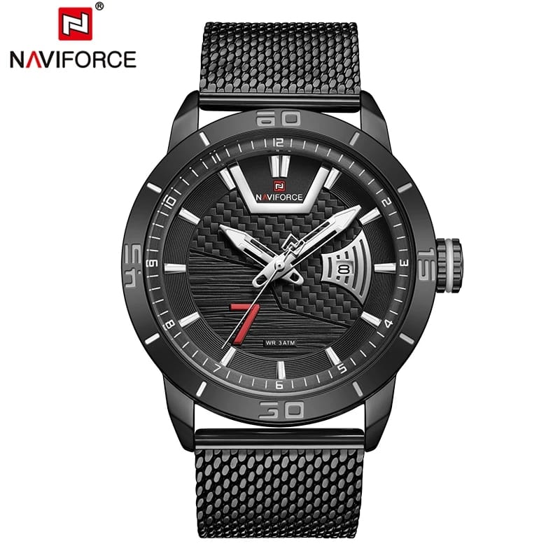 Reloj deportivo Naviforce (Negro)