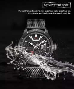 Alternative view of Reloj deportivo Naviforce (Negro)