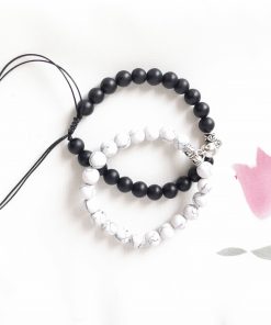 Alternative view of Pulseras para pareja magnéticas