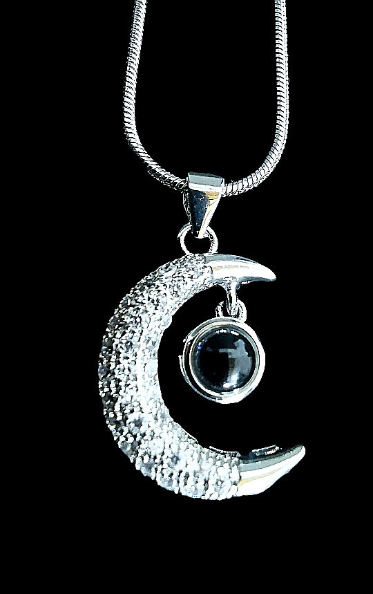 Collar luna proyecta la palabra te amo en 100 idiomas - Imagen 3