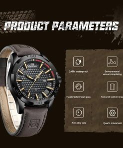 Elegante-reloj-militar de la marca Naviforce-regalos-hombre-san valentin-amor y amistad-aniversario