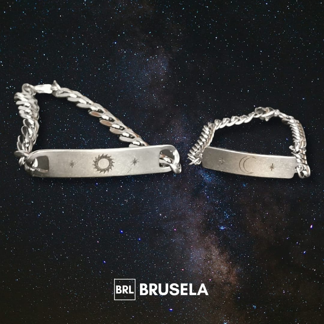 pulsera sol y luna-parejas