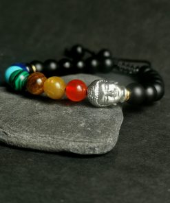 pulsera 7 chakras buda