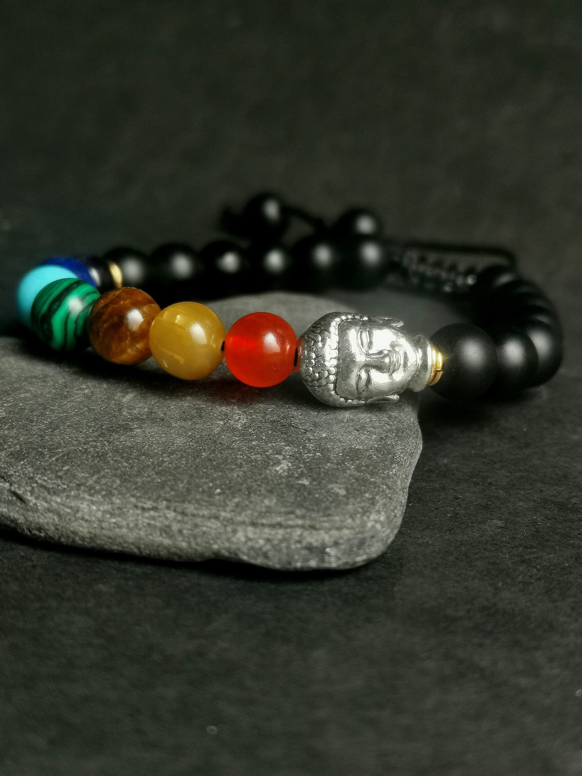 pulsera 7 chakras buda