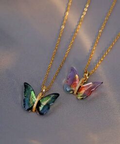 collar mariposa
