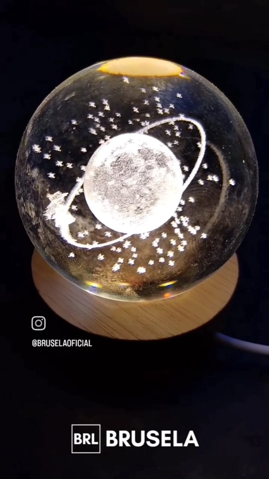 lámpara saturno