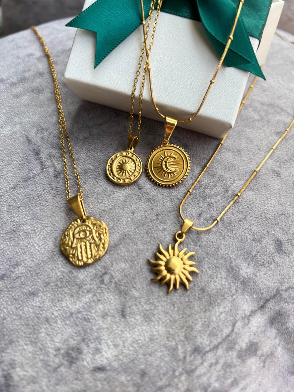 luna, sol, mano fatima