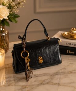 Bolso Elegance Ivory Negro