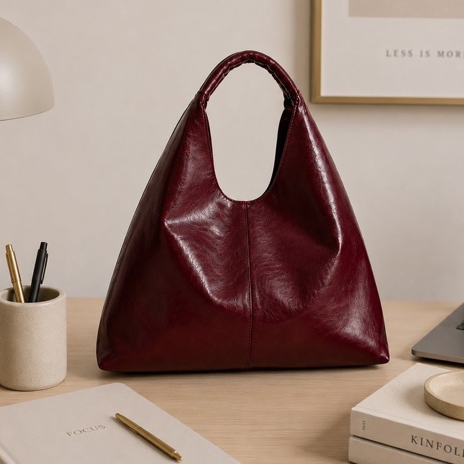 Bolso Velvet Wine
